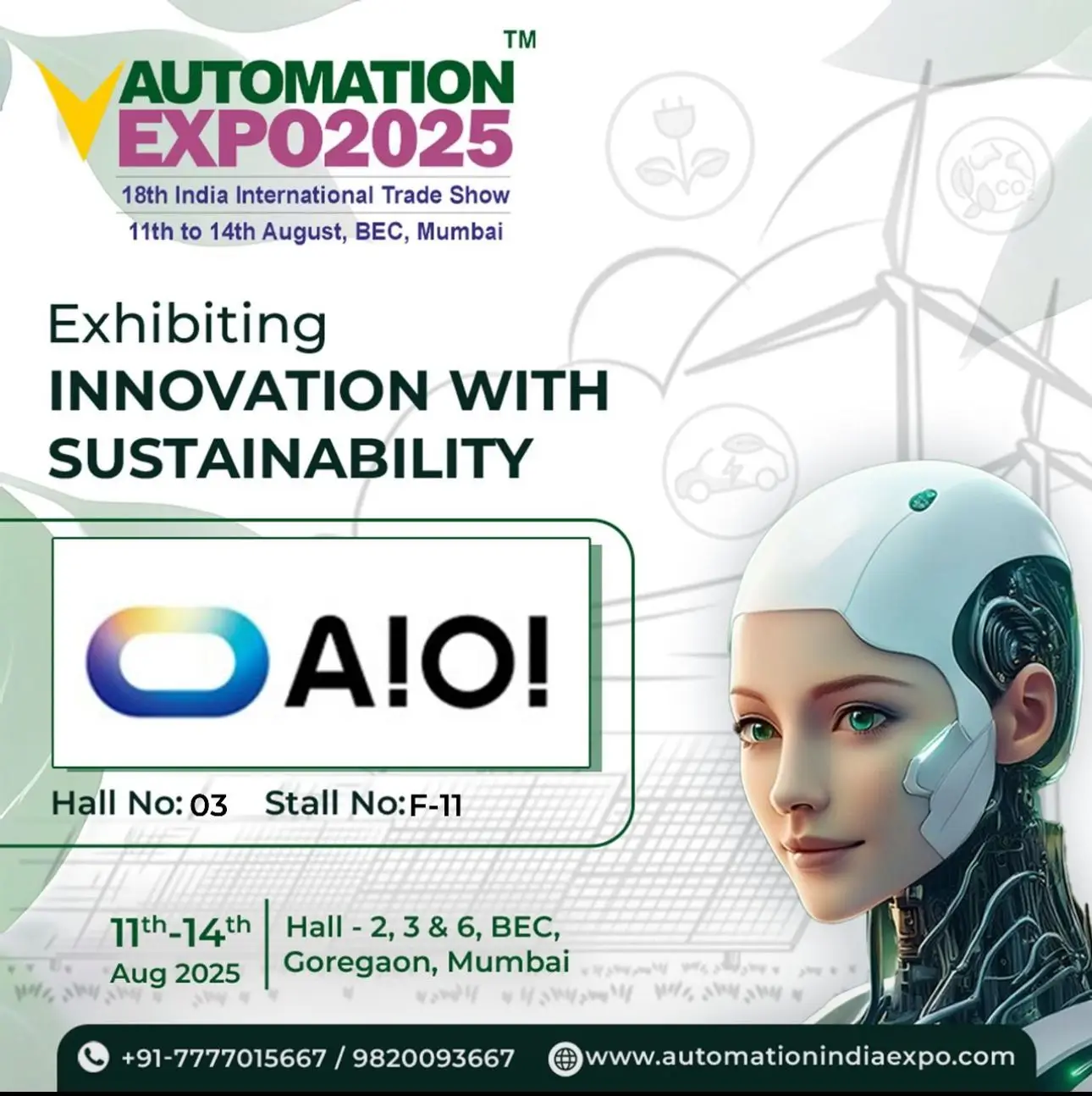 AIOI SYSTEMS to participate in Automation Expo 2025 at Mumbai