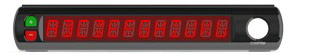 12-digits batch display light